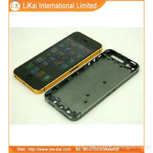 Hot Selling Cell Phone Back Cover with Apple Logo (Black)